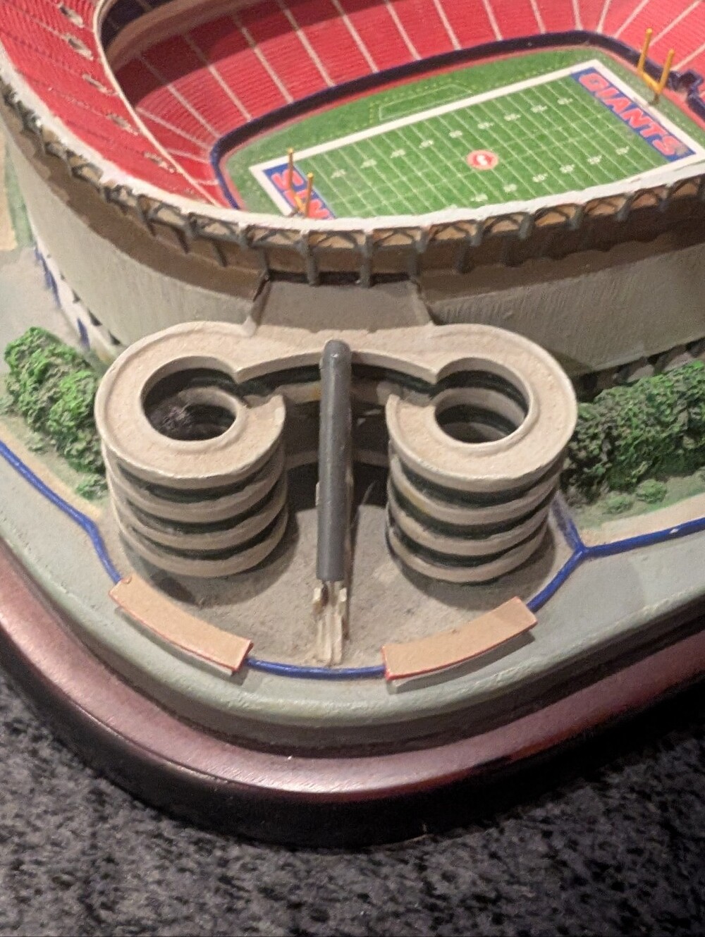 Danbury Mint New York Giants Stadium NFL Giants Danbury Mint Stadium - Picture 2 of 16